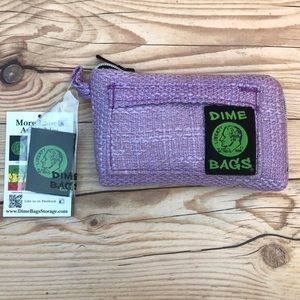 Hemp Padded 7” Zippered Bag w/ Lots of Pockets!